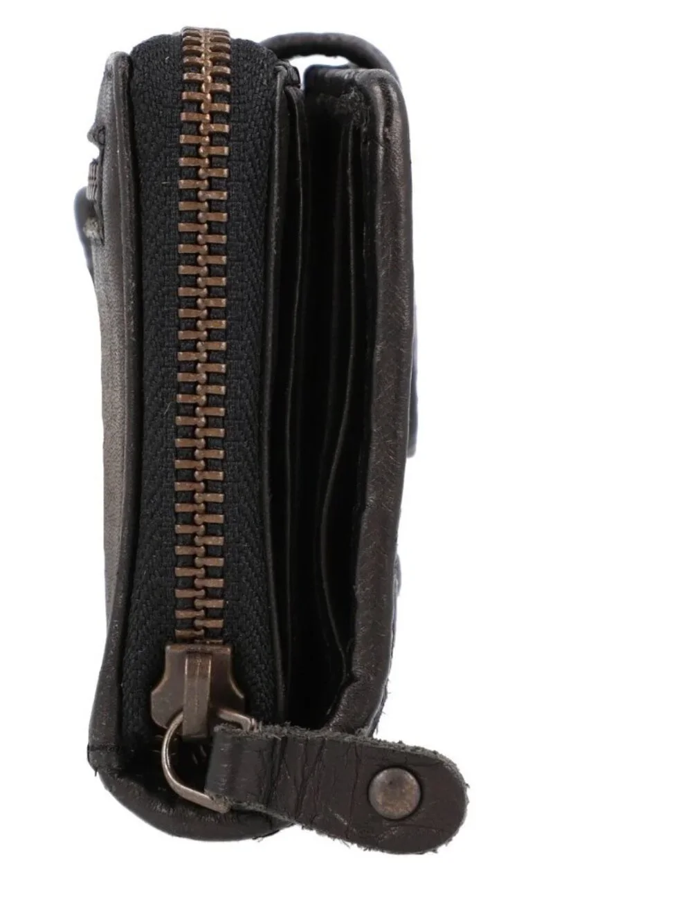 Harbour 2nd Lucinda Leather Wallet RFID Protection Dark Ash